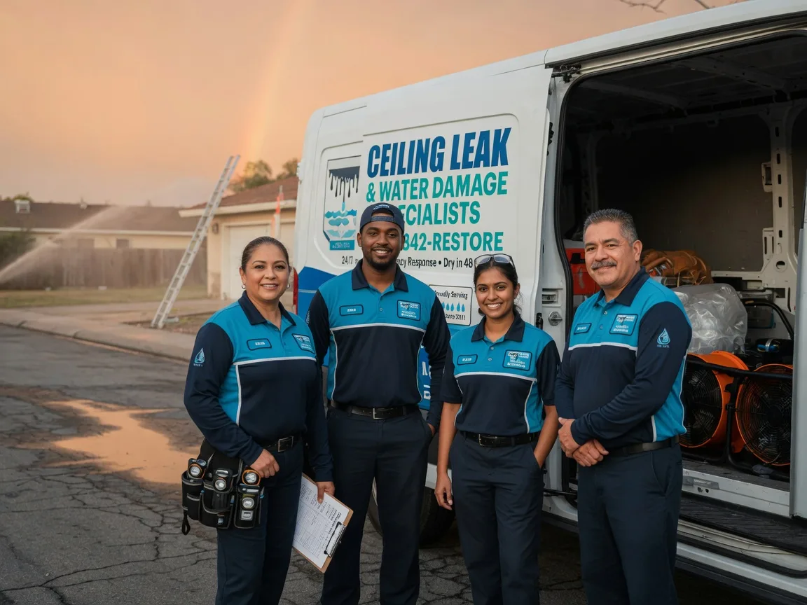 Ceiling Leak Cleanup company in Canyon Country, CA